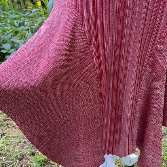 Yigal Azrouel red asymmetrical midi skirt S - Picture 7 of 13